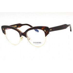 NEW CUTLER AND GROSS CG1351 002 HAVANA WOMEN EYEGLASSES